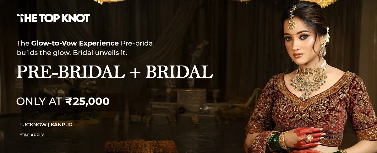 Bridal Makeup offer at top knot salon