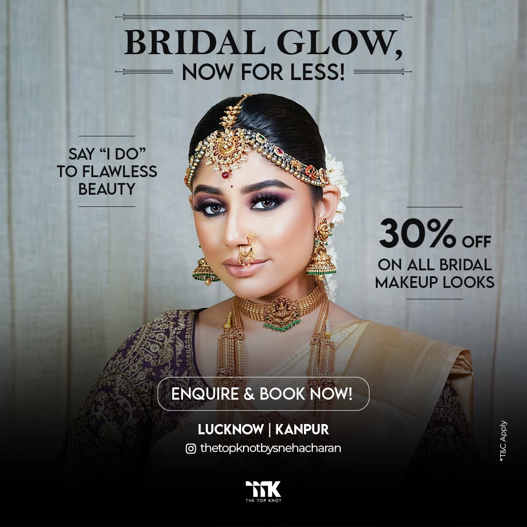 Bridal Glow, 30% off on all makeups