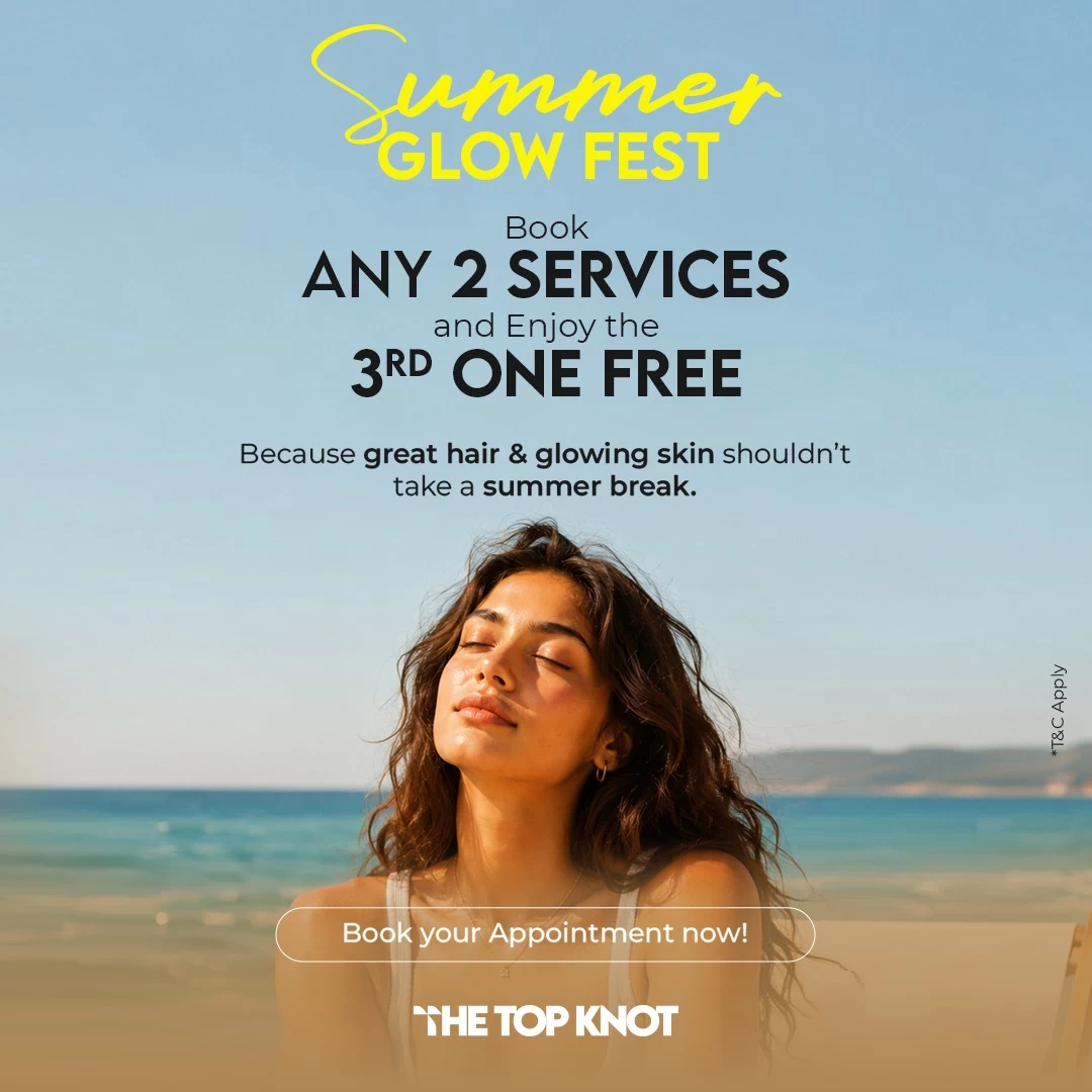 Because Beautiful Hair and Radiant Skin Deserve Extra Care – Get 3 Services for the Price of 2.