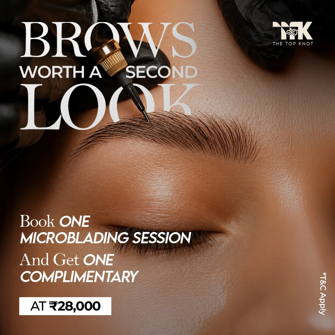Book ONE MICROBLADING SESSION And Get ONE COMPLIMENTARY