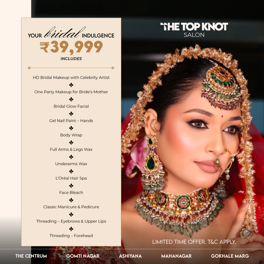full bridal indulgence package